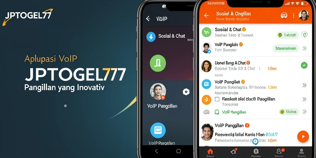 Tampilan antarmuka <strong>JPTOGEL77</strong> dengan fitur VoIP Panggilan yang menarik.
